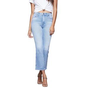 Good American Good Curve Women's Size 2/26 Blue357 Intentionally Distressed Jean